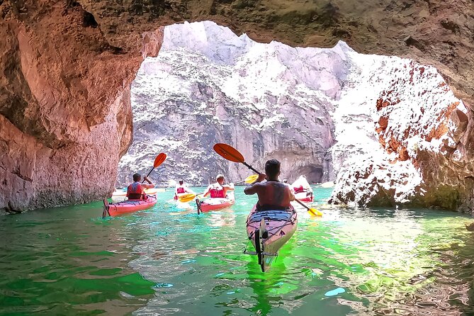 Emerald Cave Express Kayak Tour with Scenic & Historic Stops - Starting at Willow Beach Marina