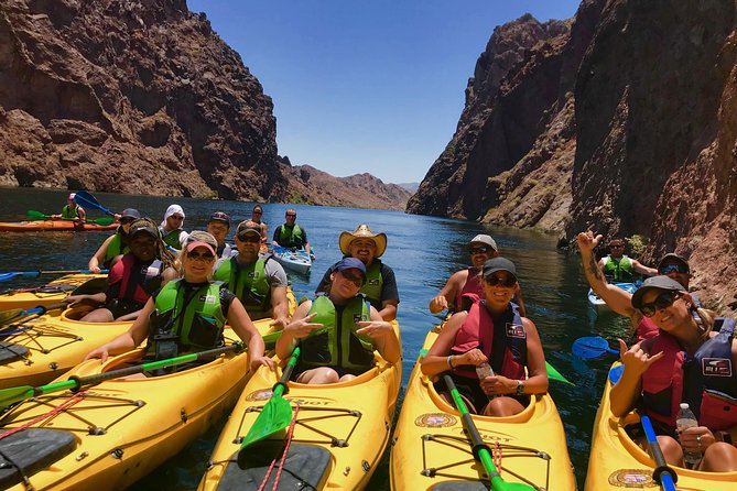 Emerald Cave Kayak Tour: Scenic Paddle with Optional Shuttle - Getting fitted with a kayak at Willow Beach