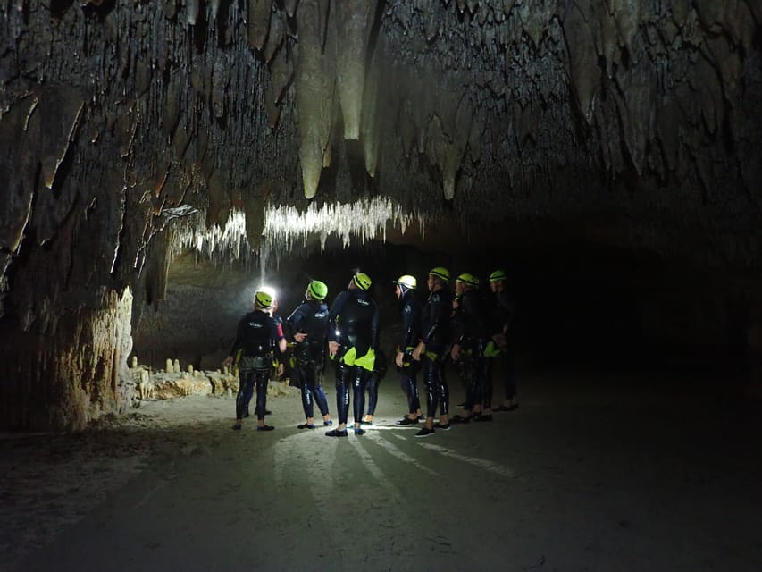 Estany d'en Mas: Coastal Hike, Abseil & Sea Cave Exploration - Stalactites, Lakes and Millenary Formations