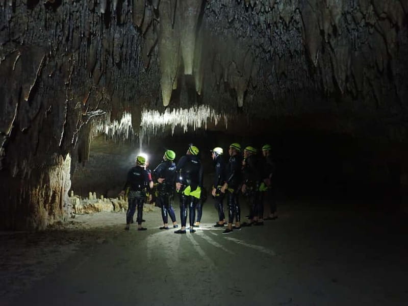 Estany d'en Mas: Coastal Hike, Abseil & Sea Cave Exploration - Getting Ready for the Rappel