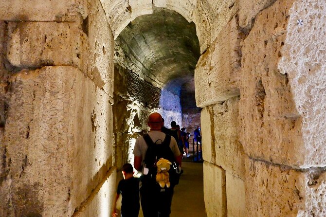 Expert Guided Tour of Colosseum Arena OR Underground, and Forum - What the Underground adds