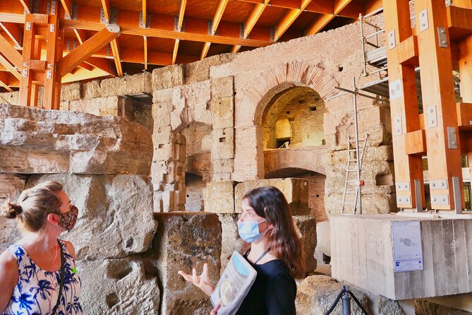 Expert Guided Tour of Colosseum Arena OR Underground, and Forum - The Arch of Constantine and the walk toward the Forum