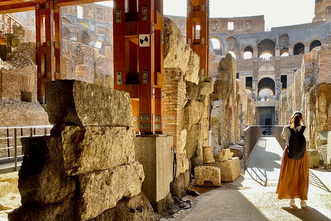 Expert Guided Tour of Colosseum Arena OR Underground, and Forum - Reading the Roman Forum one ruin at a time