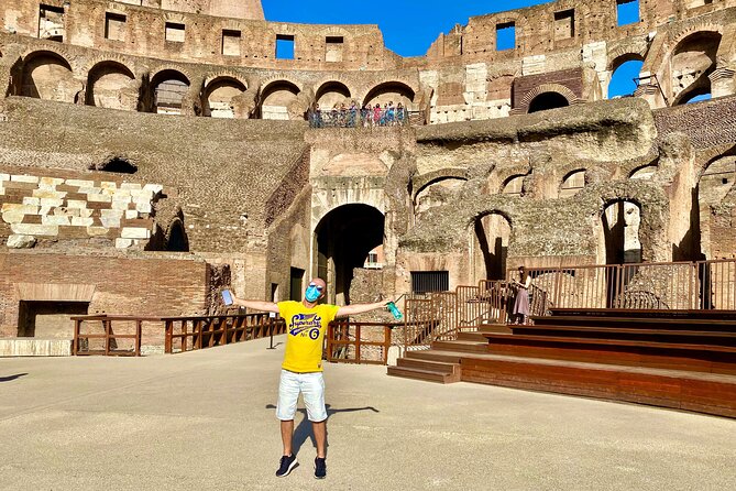 Expert Guided Tour of Colosseum Arena OR Underground, and Forum - Palatine Hill and the best views of the ruins