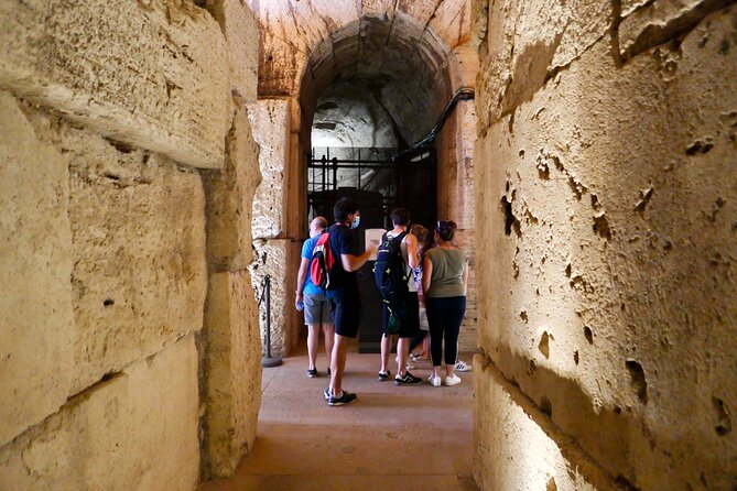 Expert Guided Tour of Colosseum Arena OR Underground, and Forum - The guides and the value of live explanation