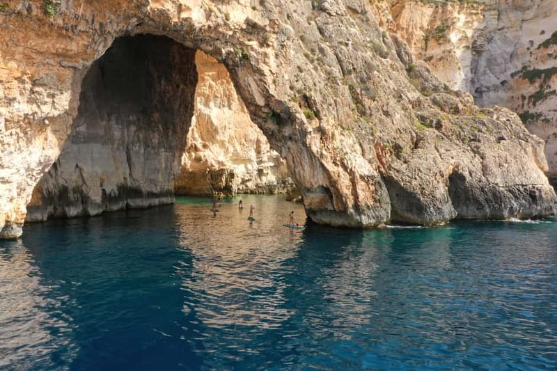 Explore Malta’s Blue Grotto by SUP - Your first lesson on the paddleboard