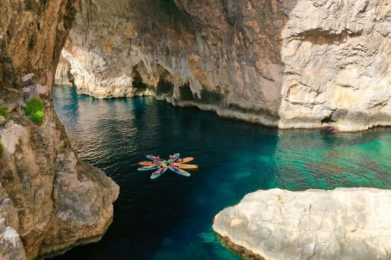 Explore Malta’s Blue Grotto by SUP - What the $93 price includes