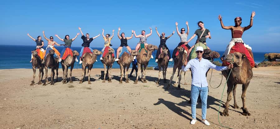 Explore Tangier: Cap Spartel, Cave, & Camel Ride Adventure - Achakar, the main break between the viewpoints