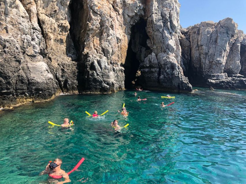 Faliraki: Boat Trip to Afantou Caves, Antony Quinn, Ladiko - Traganou Caves, a gentle start in clear water