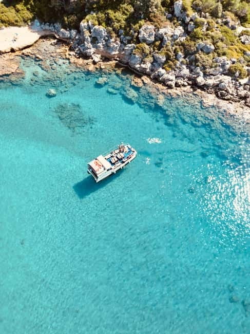 Faliraki: Boat Trip to Anthony Quinn & The Caves with Drinks - A yellow semi-submarine with two ways to see Rhodes