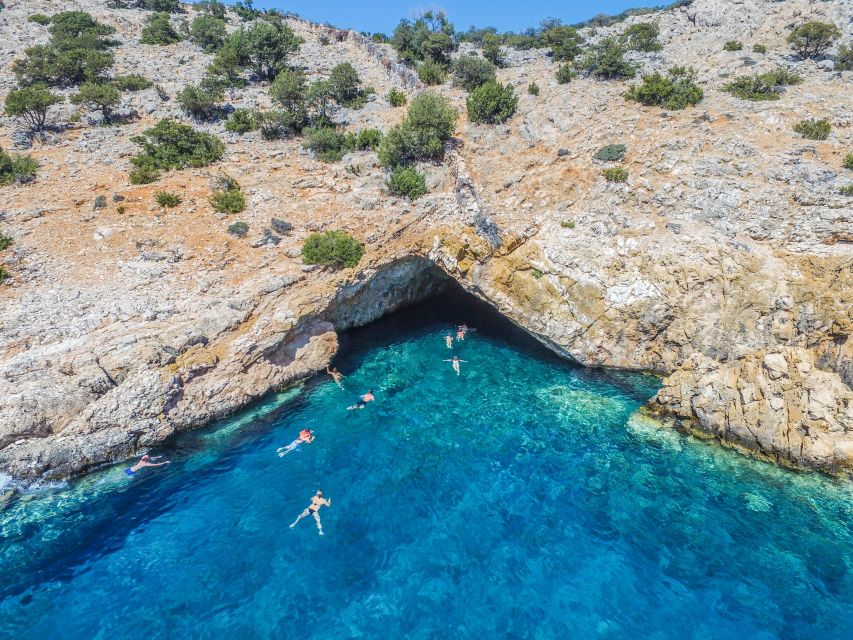 From Ag Anna: Rina's Cave and Ano and Kato Koufonisi Cruise - Rina’s Cave makes this Naxos boat trip different