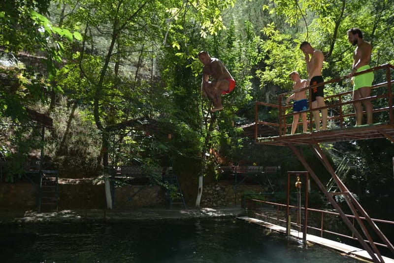 From Alanya: Jeep Safari with Lunch, Dim River & Cave - A small Turkish village and a taste of local life