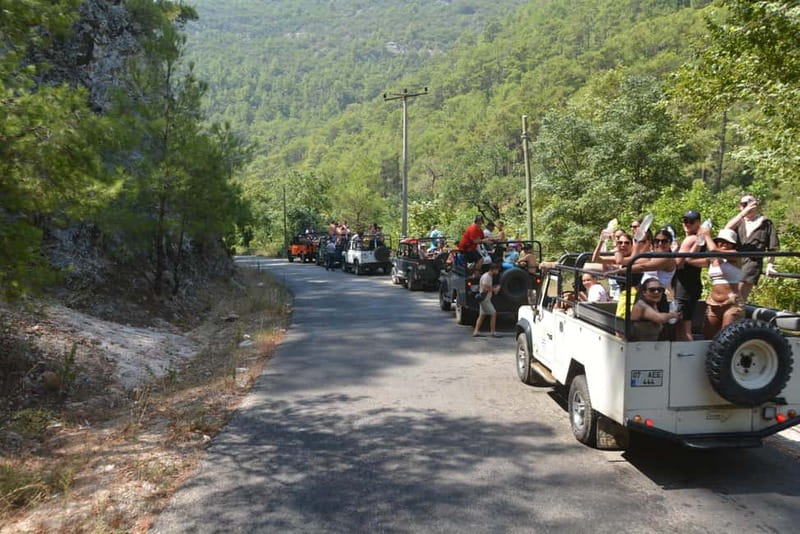 From Alanya: Jeep Safari with Lunch, Dim River & Cave - Dim River: a long final break by the water