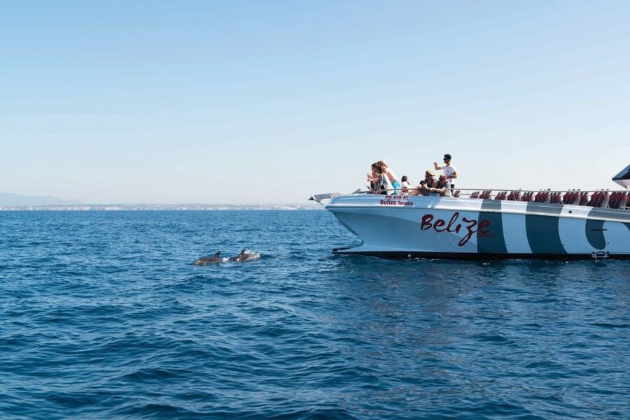 From Albufeira: Dolphins and Caves 2.5-Hour Boat Trip - A crew that shapes the experience