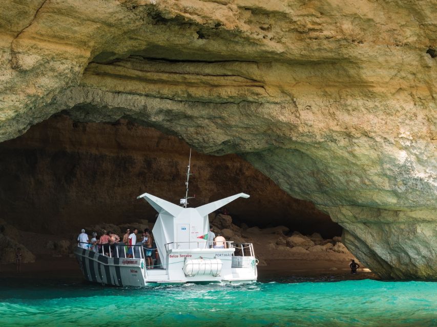 From Albufeira: Dolphins and Caves 2.5-Hour Boat Trip - Practical preparation for the marina
