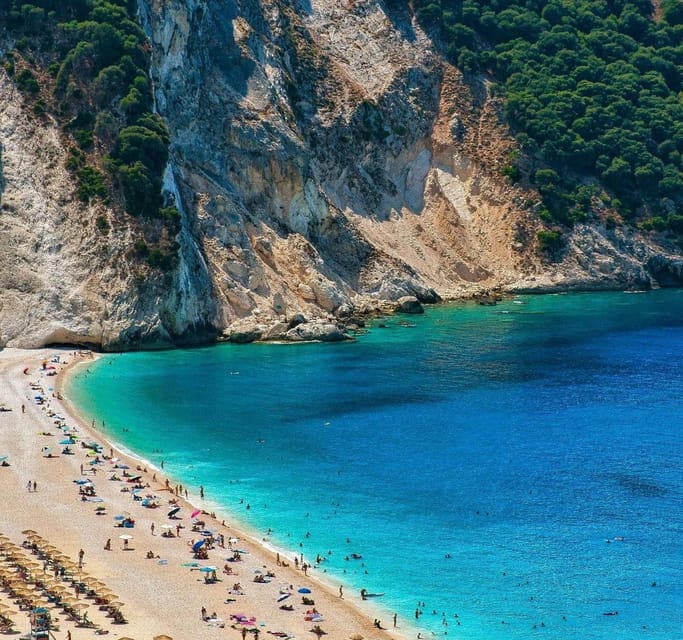 From Argostoli: Melissani Lake and Myrtos Beach Tour - Meeting your coach in Argostoli