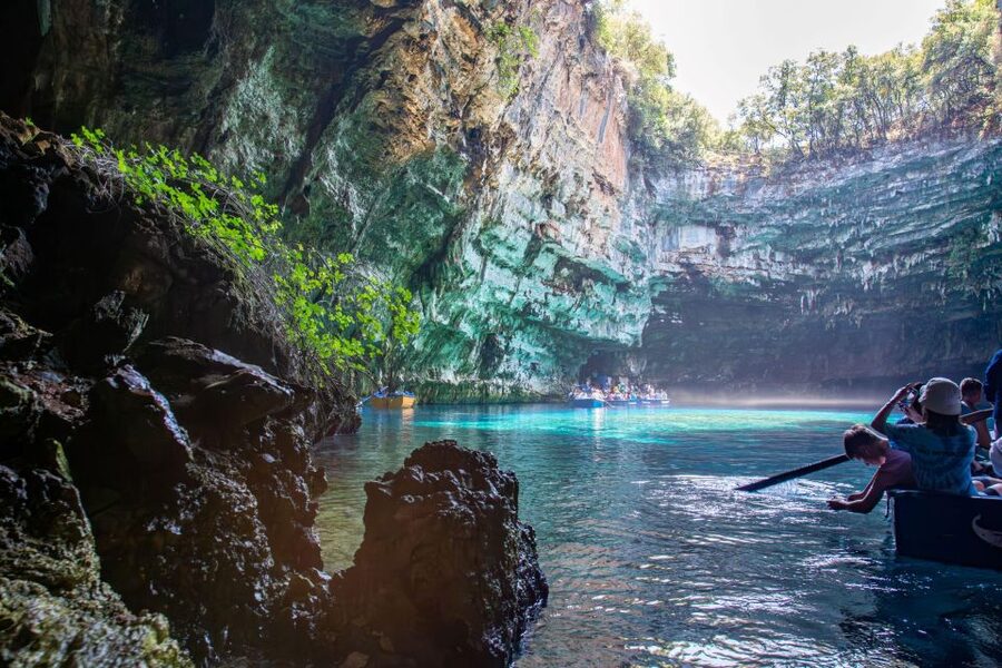 From Argostoli: Melissani Lake and Myrtos Beach Tour - Timing, queues, and the five-hour promise
