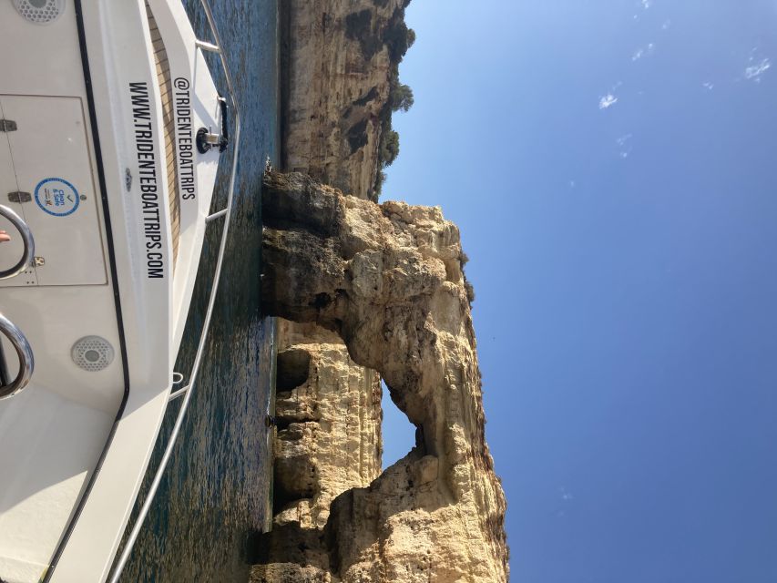 From Armação de Pêra: Benagil Caves and Beaches Boat Tour - Praia da Marinha and Coração da Praia da Marinha