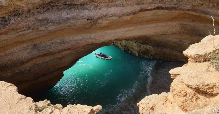 From Armação de Pêra: Benagil Caves and Beaches Boat Tour - Setting off from Armação de Pêra