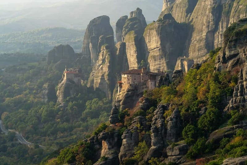 From Athens: Meteora Caves & Monasteries Day Trip by Train - A short Kastraki break before the cliffs