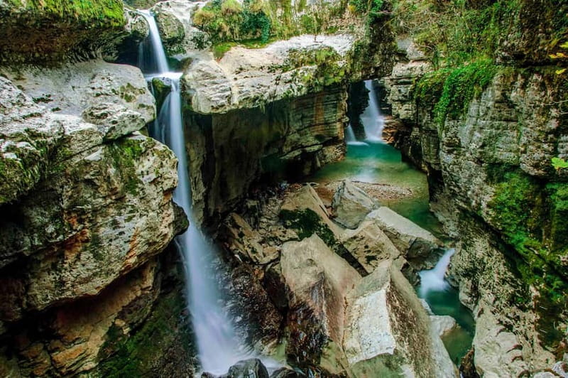 From Batumi: Martvili Canyon and Prometheus Cave Tour - Martvili Canyon and its emerald water