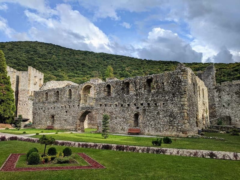 From Belgrade: Manasija Monastery and Resava Cave Tour - Veliki Buk Waterfall and a Serbian Lunch