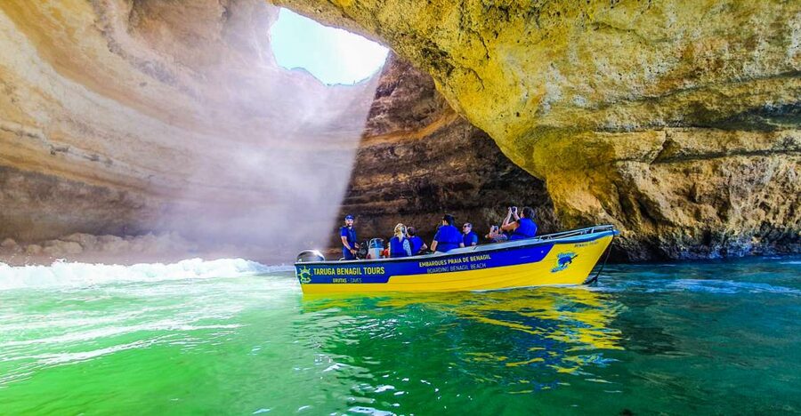 From Benagil: Benagil Cave & Marinha Beach Express Tour - Leaving from Benagil Beach