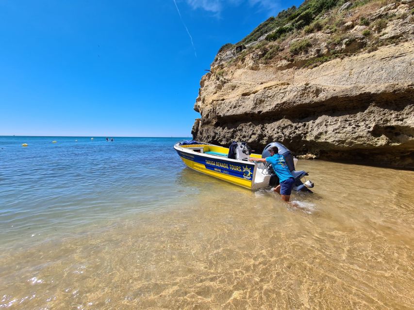 From Benagil: Coast Boat Tour with Benagil Cave - Leaving Benagil Beach with the right expectations