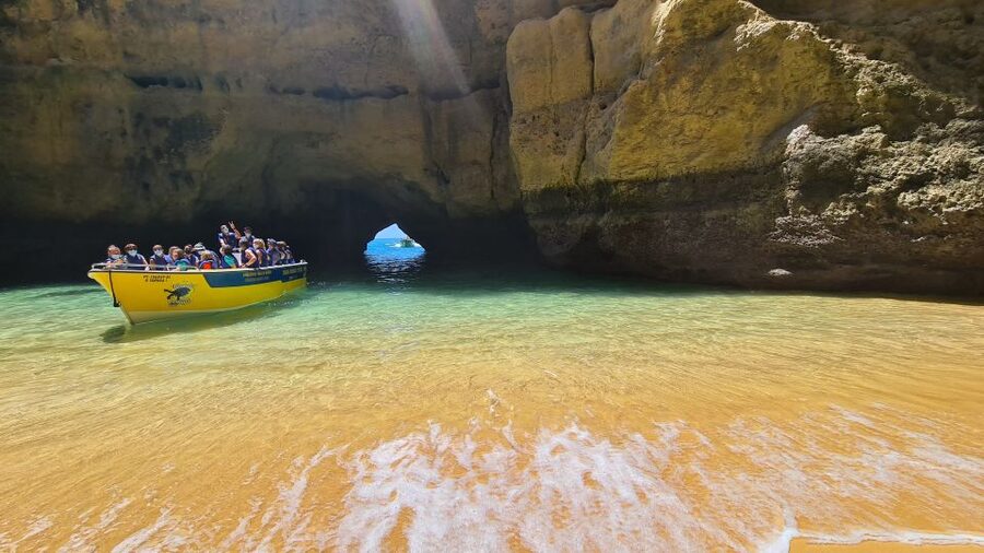 From Benagil: Coast Boat Tour with Benagil Cave - Marinha Beach and the return past Alfanzina Lighthouse