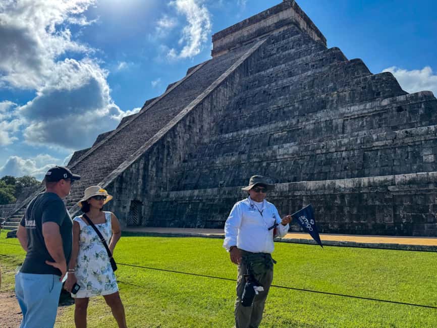 From Cancun: Chichen Itza, Cenote & Valladolid Day Trip - Chichen Itza: the day’s main event