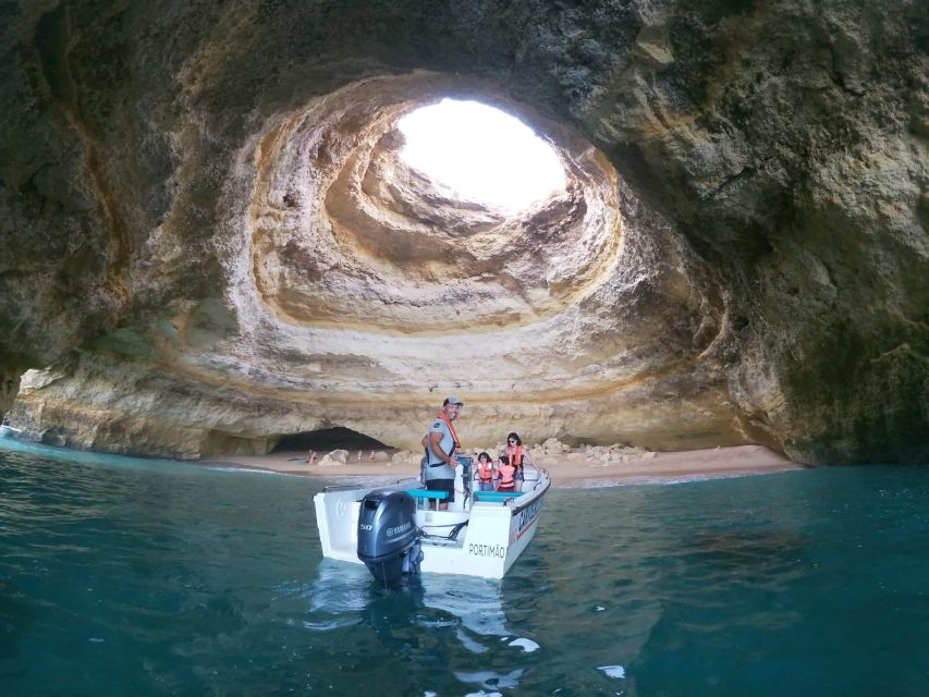 From Carvoeiro: Benagil Caves and Praia da Marinha Boat Trip - Why a small boat changes the Benagil experience