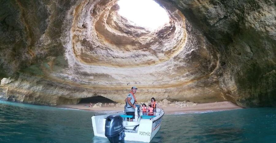 From Carvoeiro: Benagil Caves and Praia da Marinha Boat Trip - Carvoeiro’s caves, beaches, and first coastal views