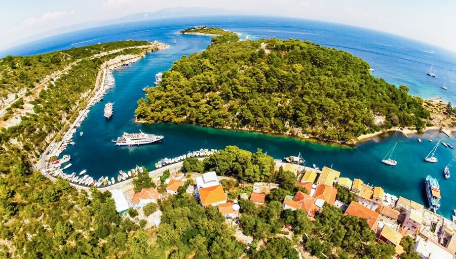From Corfu: Day Cruise to Paxos, Antipaxos, and Blue Caves - Guides, languages, and the mood on board