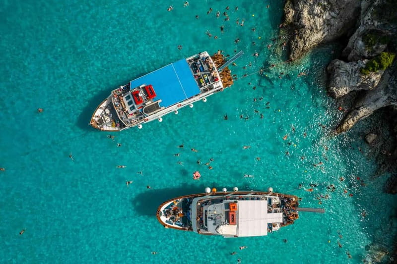 From Corfu: Day Cruise to Paxos, Antipaxos, & the Blue Caves - Gaios gives the day an island-town break