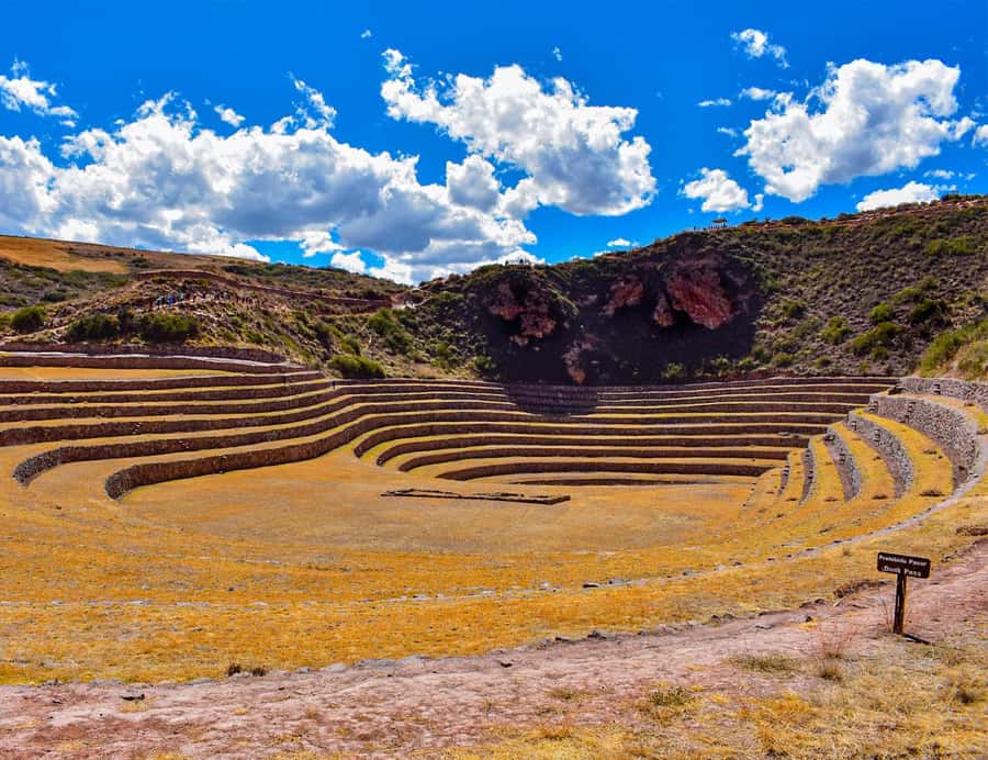From Cusco: Moray, Maras Salt Mines & Chinchero Weavers Tour - Moray at 11,318 feet: an Inca farming puzzle