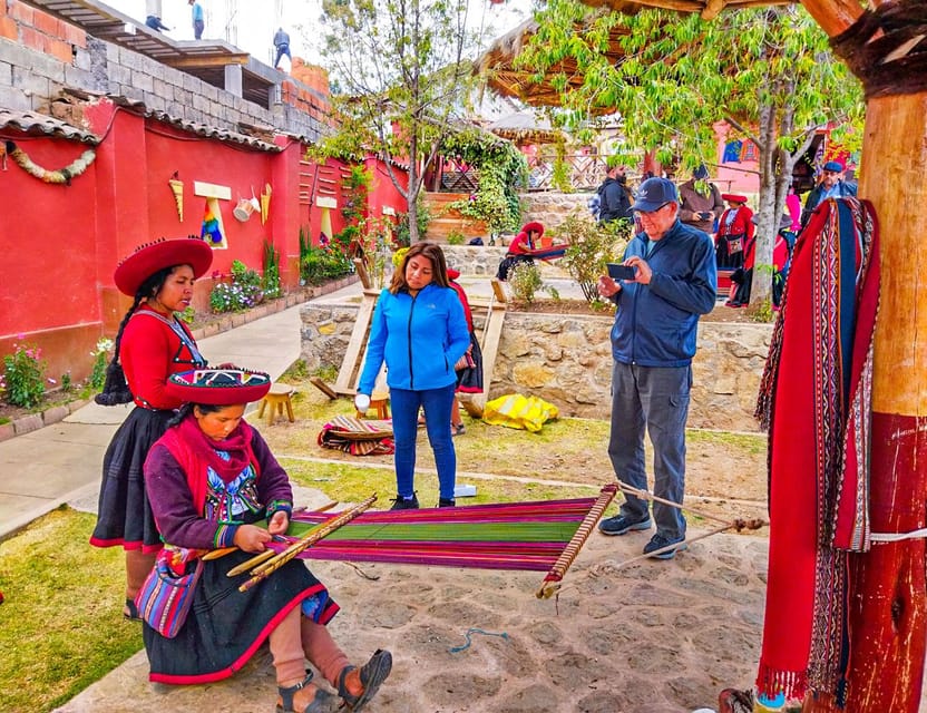 From Cusco: Moray, Maras Salt Mines & Chinchero Weavers Tour - Price and extra costs: excellent value with two clear catches