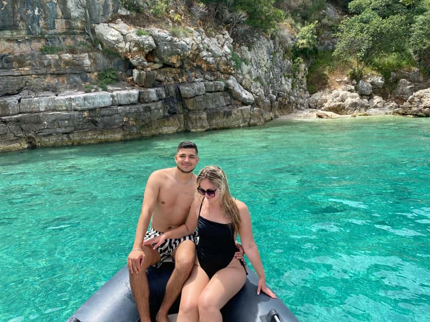 From Durrës/Golem: Sazan & Ali Cave & Karaburun Boat Tour - A long Albanian day that ends at the sea