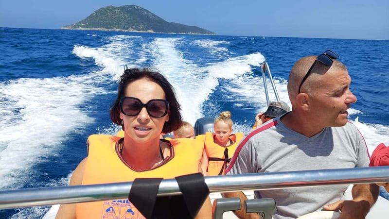 From Durres: Speed Boat to Sazan Island, Cave & Karaburun - Haxhi Ali Cave, reached only by boat