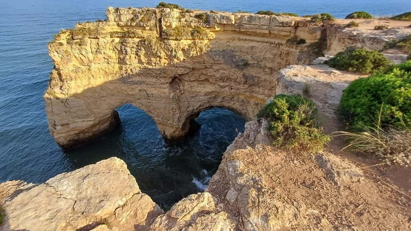From Faro: Benagil Cave and Seven Hanging Valleys Trail Tour - Algar Seco and the final hour by the sea
