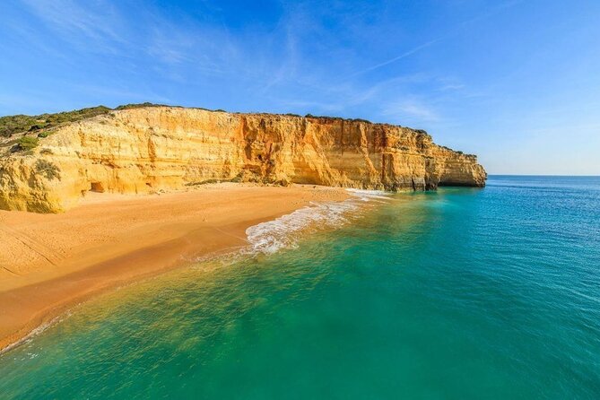 From Faro: Benagil Cave, Marinha & Carvoeiro [Full-Day Tour] - The Carvoeiro boardwalk and cliff views