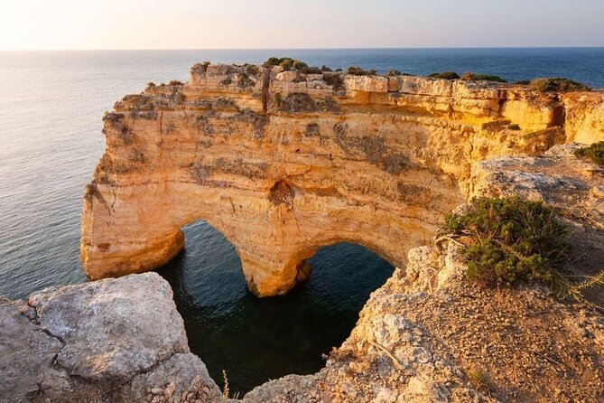 From Faro: Benagil Cave, Marinha & Carvoeiro [Full-Day Tour] - Exploring Algar Seco’s unusual rock formations
