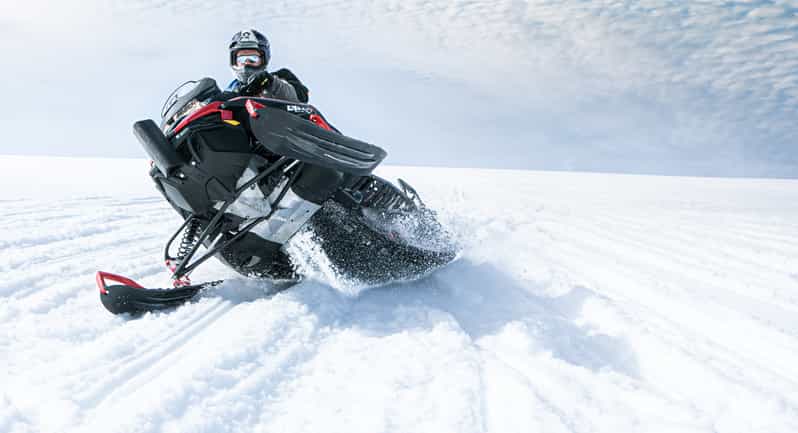 From Geysir: Snowmobiling & Ice Cave on Langjökull Glacier - From Skjól to Langjökull by super truck