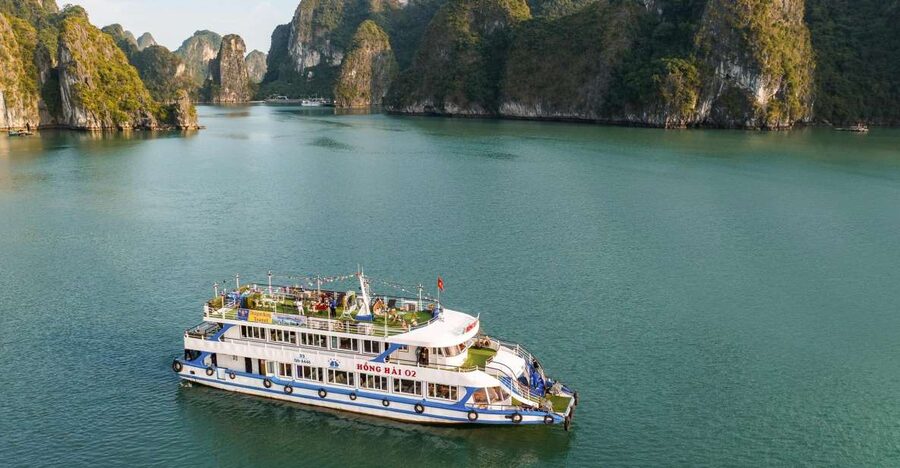 From Hanoi: Halong Bay Day Trip w/ Cave, Island & Kayak - Cruising through Halong Bay