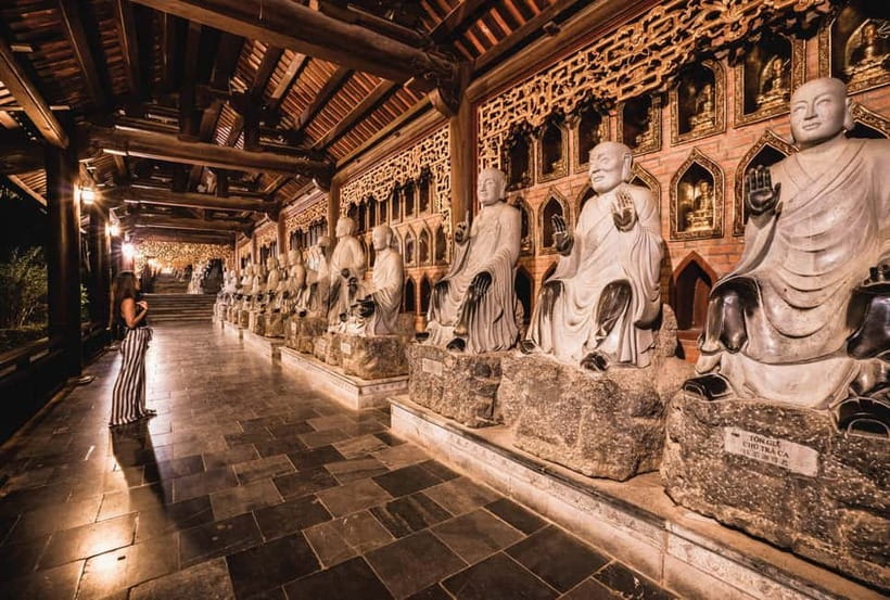 From Hanoi: Ninh Binh Boat Ride, Mua Cave Hike, Temple Visit - Bai Dinh Pagoda: grand scale, extra cost