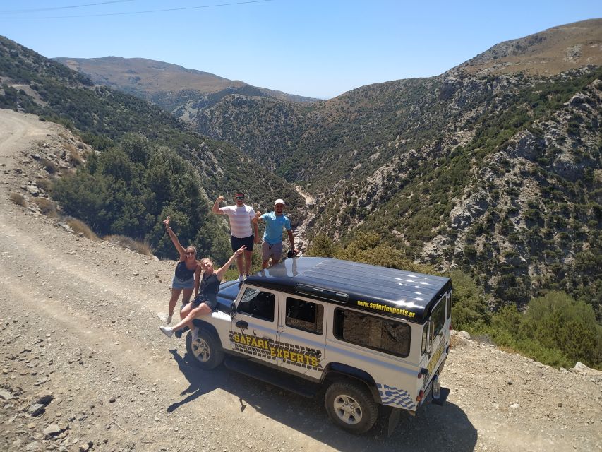 From Heraklion: Matala Beach - Caves & winery Full Day tour - A Cretan lunch that earns its place