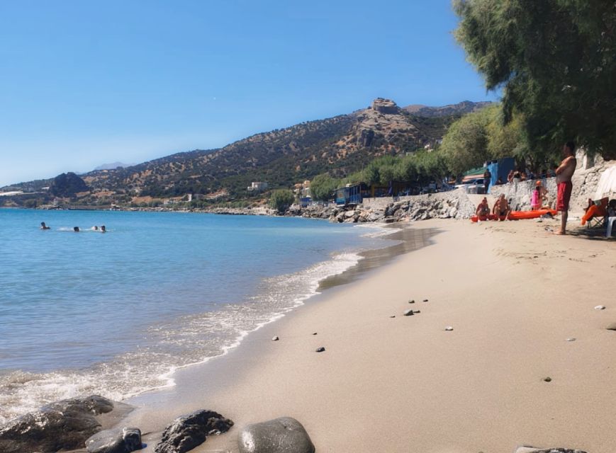 From Heraklion: Matala Beach - Caves & winery Full Day tour - The winery starts the day with Cretan character