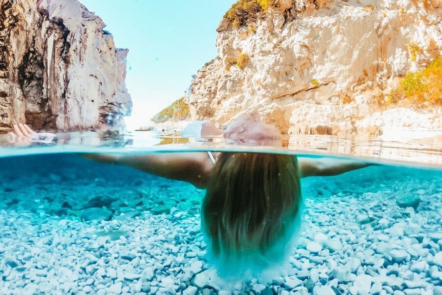 From Hvar: Blue and Green Cave Day Tour - The Blue Cave on Biševo Island