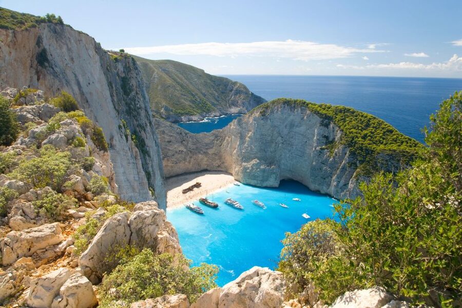 From Kefalonia: Blue Cave Boat Cruise & Shipwreck Photo Stop - What to pack for Poros Port