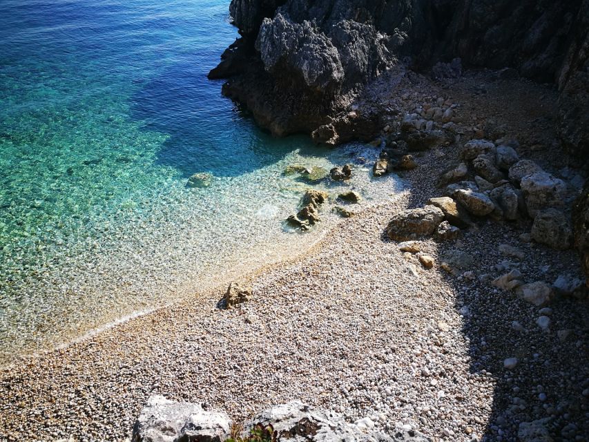 From Kefalonia: Blue Cave Boat Cruise & Shipwreck Photo Stop - Leaving Poros Port for the Blue Caves