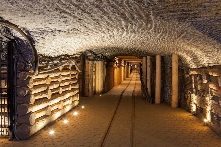 From Krakow: Auschwitz Birkenau and Salt Mine Guided Tour - Wieliczka Salt Mine: two miles below ground